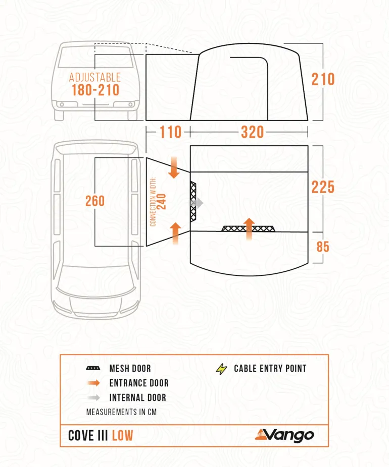Vango Cove III Low DriveAway Awning