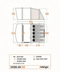 Vango Sierra Air 500 Tent