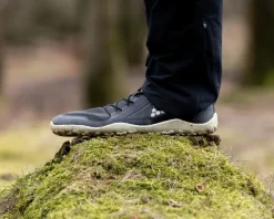 Vivobarefoot Womens Primus Trail Knit FG Shoes - Obsidian-Obsidian