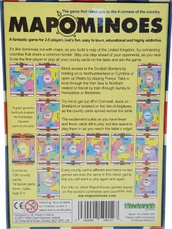 Wildcard Games Mapominoes - The Ultimate Geography Game - UK