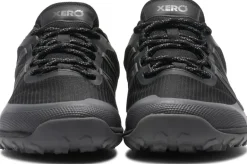 Xero Shoes Mens Scrambler Trail Low WP Shoe - Black-Asphalt