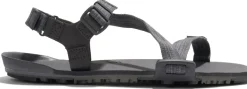 Xero Shoes Mens Z-Trail EV Sandals - Steel Gray-Asphalt