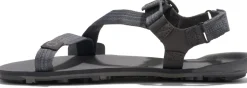 Xero Shoes Mens Z-Trail EV Sandals - Steel Gray-Asphalt