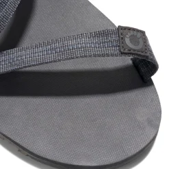 Xero Shoes Mens Z-Trail EV Sandals - Steel Gray-Asphalt