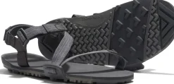 Xero Shoes Mens Z-Trail EV Sandals - Steel Gray-Asphalt